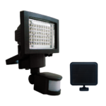 Projecteur solaire 9w noir Trusty - 6000k - IP44 - 600lm 900002 Solar4life